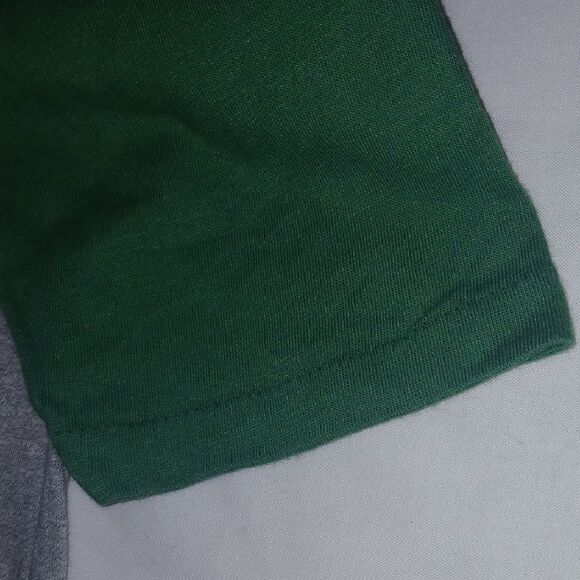 Vintage 70s Coach Green and Gray Raglan Tee - Picture 5 of 6